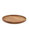 Acacia Træ Præsentationstallerken 20,5 cm Genware