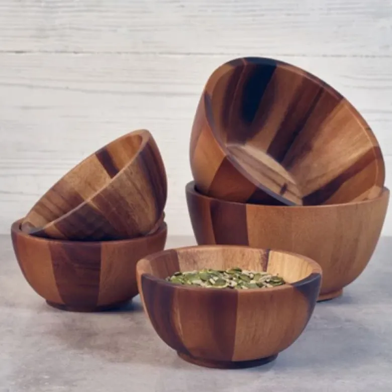 Acacia Træ Skål 15Dia x 7cm Genware