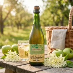 Alkoholfri cider hyldeblomst Øko - Val De France