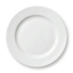 Amalie Flad Tallerken 28 cm Hvid