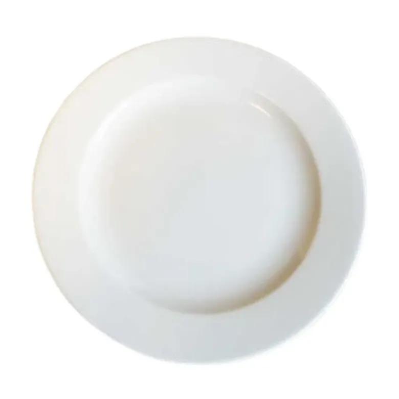 Amalie Flad Tallerken 27 cm Hvid
