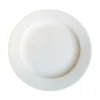 Amalie Flad Tallerken 17 cm Hvid