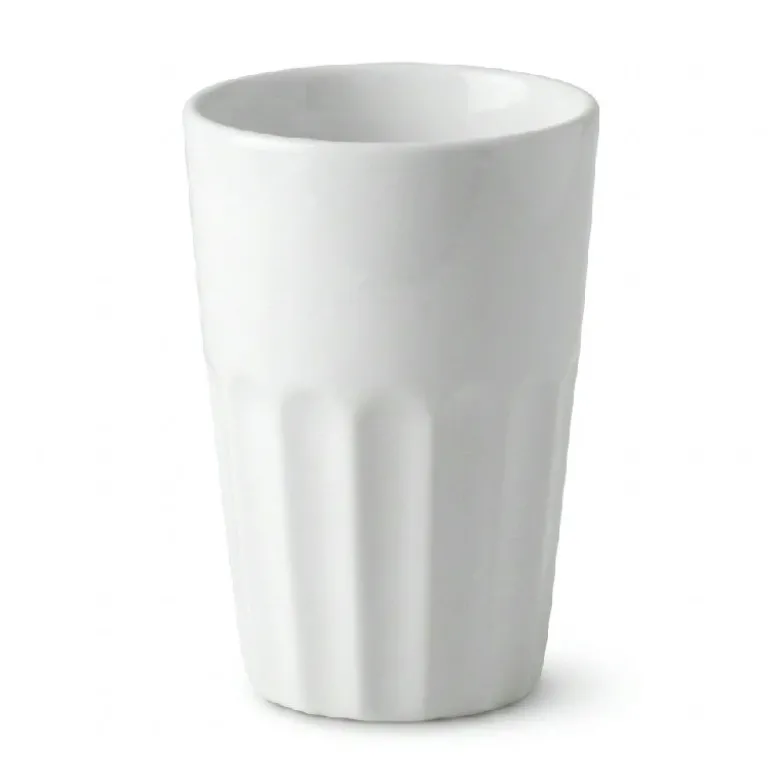 Amalie Krus 400 ml Riflet Hvid