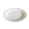 Amalie Oval Fad 25,5 cm Hvid