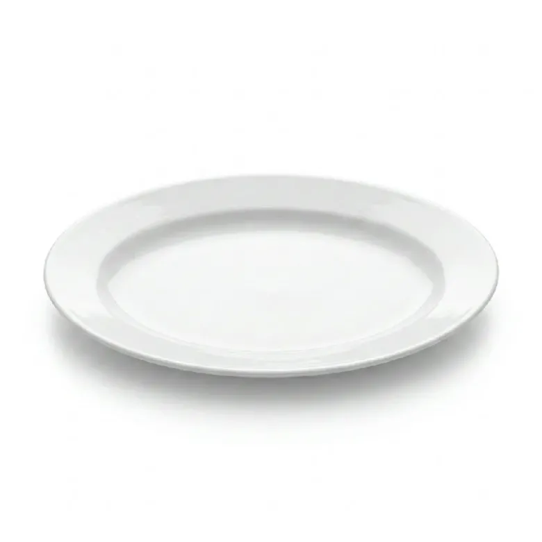 Amalie Oval Fad 30 cm Hvid