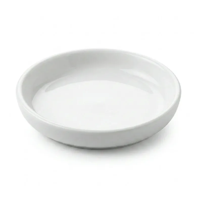 Amalie Smørasiet 9 cm Hvid