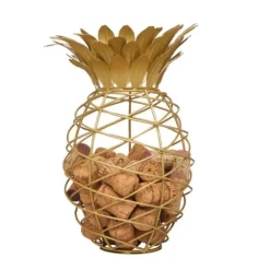 Ananas vinprop holder guld - Barcraft
