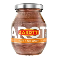 Ansjoser i solsikkeolie Zarotti 140g (74g)