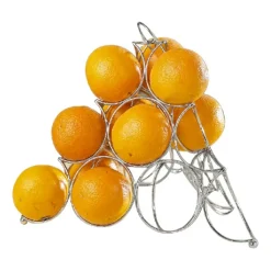 Appelsinholder Wire Rustfrit Stål 32x32x27cm
