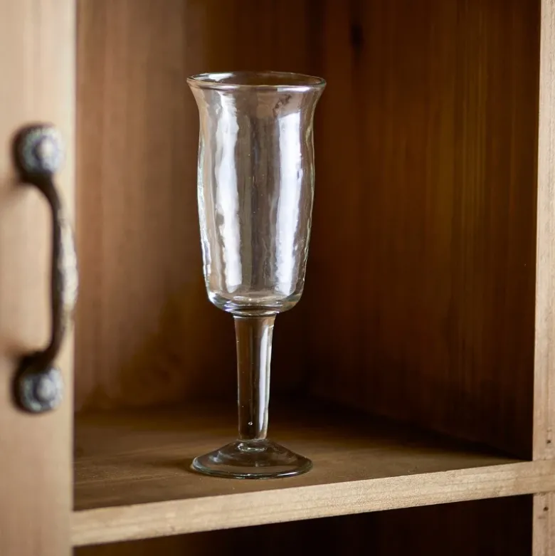 Asha Vinglas, Klar, Genanvendt Glas 4 stk