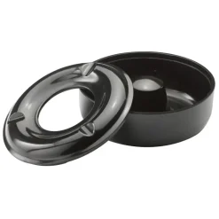 Askebæger Sort Melamine Vindtæt 14,5cm