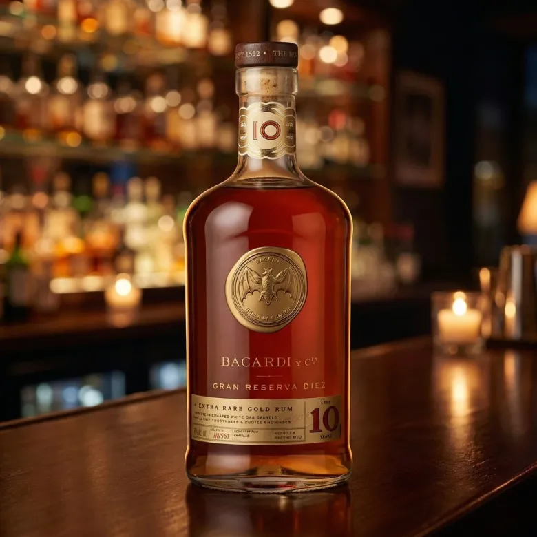 Bacardi 10 YO Gran Reserva Diez FL 70