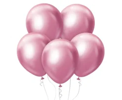 Balloner Beauty&Charm platin l. pink 45cm/ 5 stk.