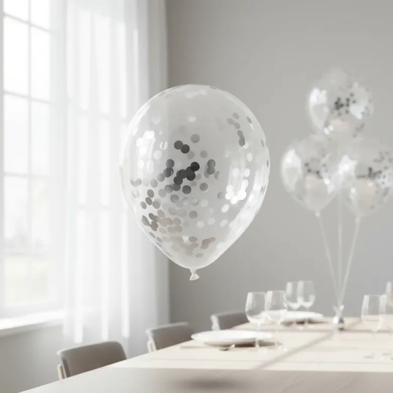 Balloner - konfetti 8 stk.