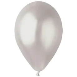 Ballon GM90 metal 25cm perle 100 stk.