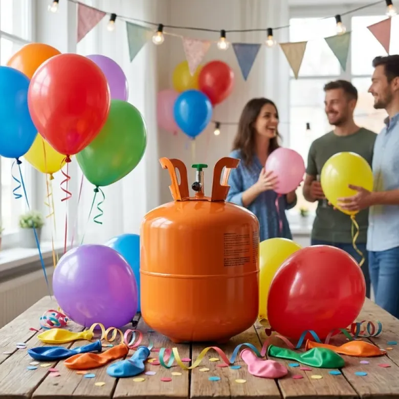 Ballon Helium Tank 9 tommer 20 Balloner