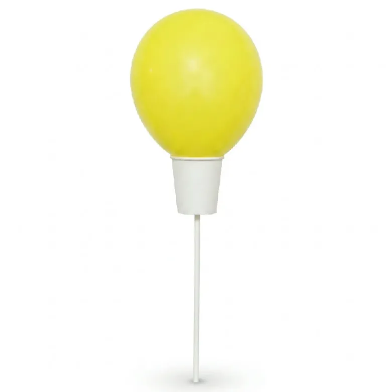 Ballon papirkopper & pinde 100 stk.