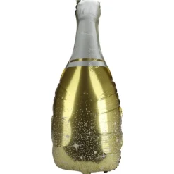 Ballonsæt champagnebobler i guld
