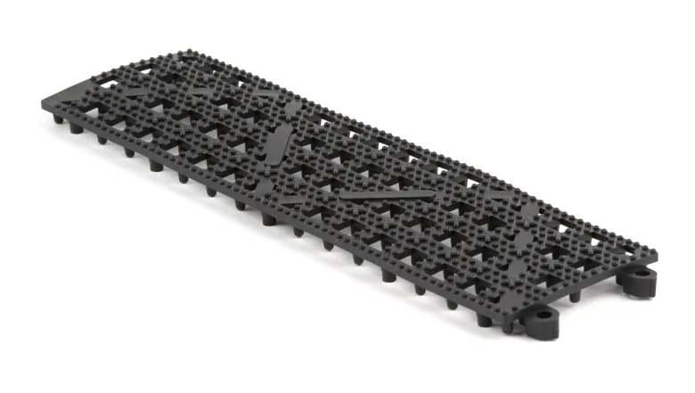 Bar hylde måtte - 31 x 9,1 cm, sort