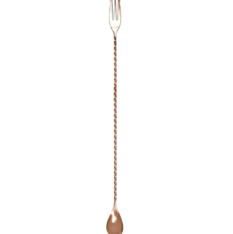 Barprofessional Barspoon Trident 40 cm - Kobber