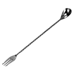 Barprofessional Barspoon Trident 30 cm - Sort