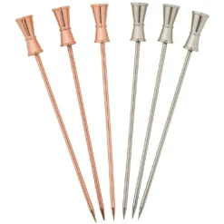 Barprofessional Cocktailpicks Stål Jigger - 6 stk