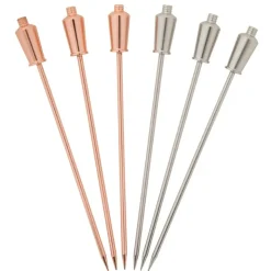 Barprofessional Cocktailpicks Stål Shaker - 6 stk
