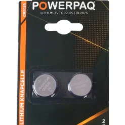 Batterier | Lithium CR2025 | PowerPaq
