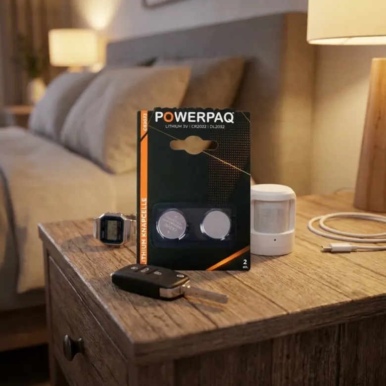 Batterier Lithium CR2032 2 stk. | PowerPaq