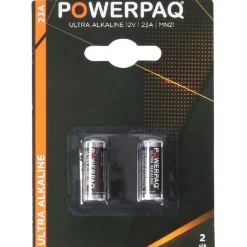 Batterier | Ultra alkaline 23A-12V | PowerPaq