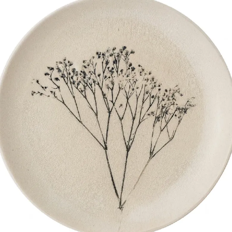 Bea Tallerken, Natur, Stentøj D21xH2 cm