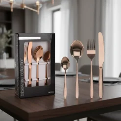 Bestiksæt 16 dele kobber