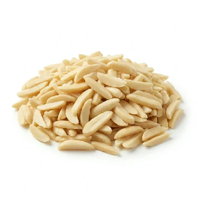 Blancherede mandelsplitter PS (1 KG)
