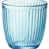 Bormioli Line drikkeglas, blå, 29 cl
