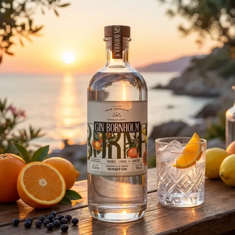 Bornholm Gin Sunset Gin FL 70