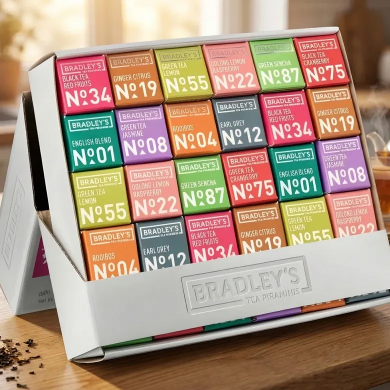 Bradley´s Assorted Tea Box, FT (30stk. a´ 8g.)