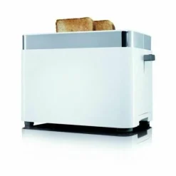 Brødrister, 2 skiver, 1000W - Hvid