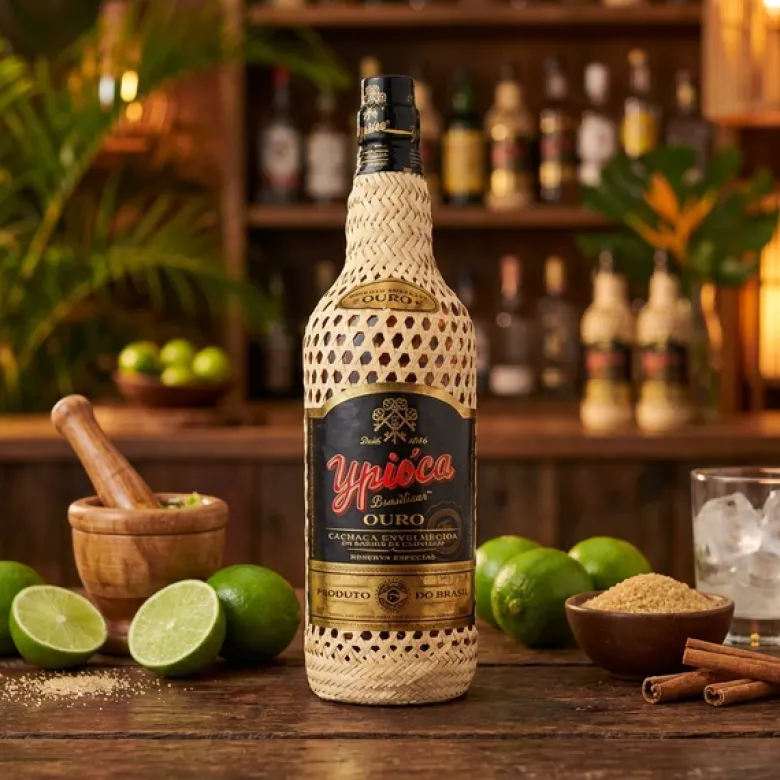 Cachaca Ypióca Ouro Reserva Carvalho FL 70