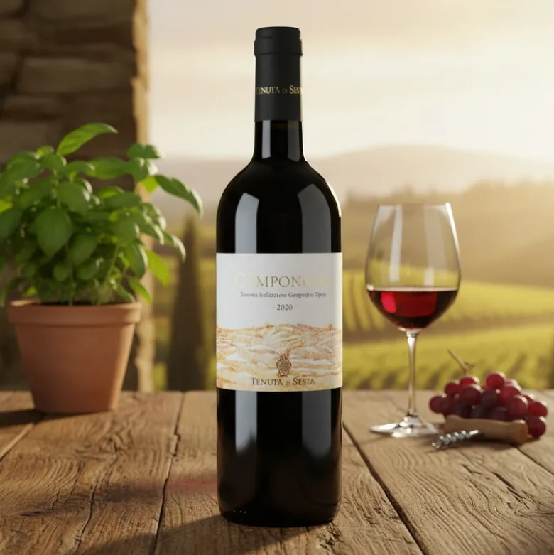Camponovo Rosso Toscana IGT 2023 0,75 L – Tenuta di Sesta