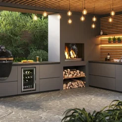 Caso BBQ Deluxe S-L Smart Flaskekøleskab Rustfrit Stål