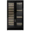 Caso WineChef Duo 122 Vinkøleskab 2 Zoner 1625mm