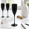 Champagne glas sort 15 cl