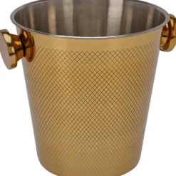 Champagnekøler 20cm Guld