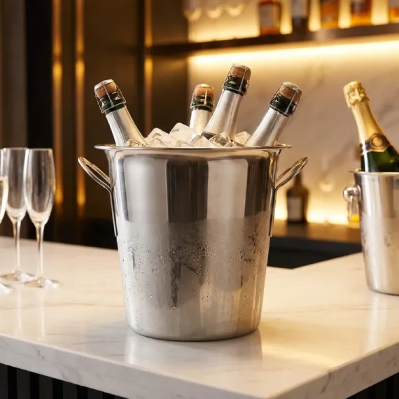 Champagnekøler 5L Rustfrit Stål