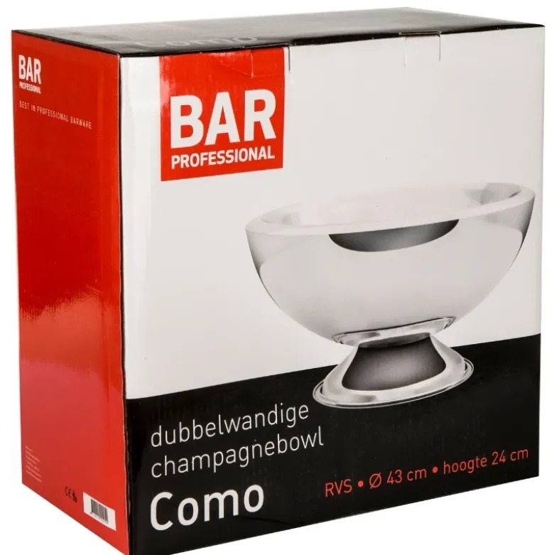 Champagneskål Como - dobbeltvægget