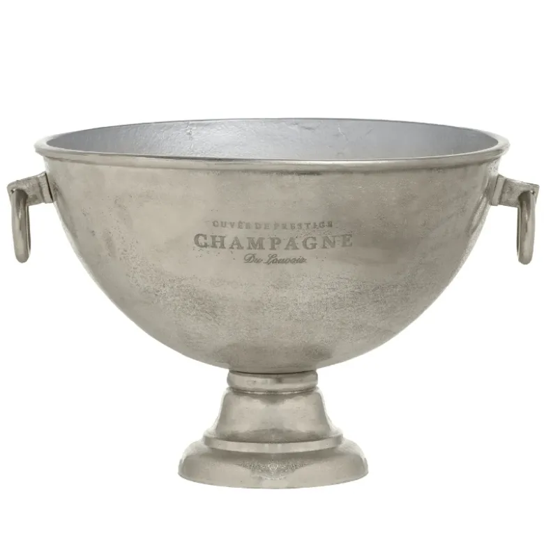 Champagneskål vintage aluminium