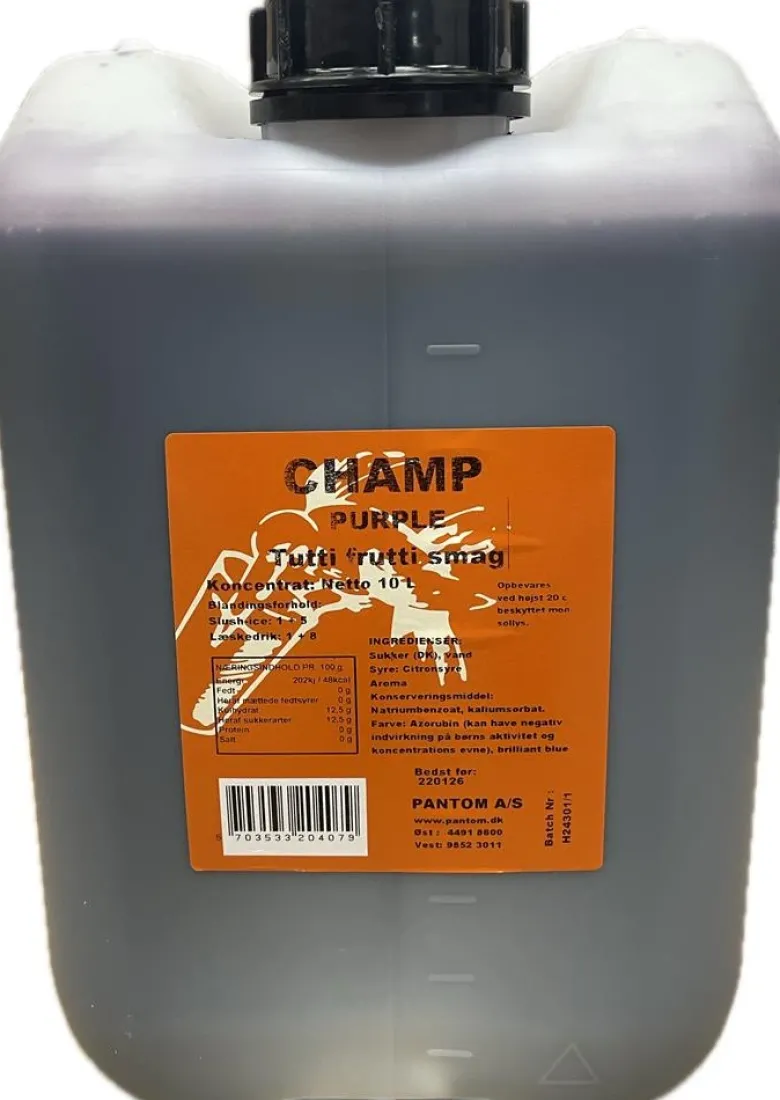 Champ SlushIce Purple Tutti Fritti 10L