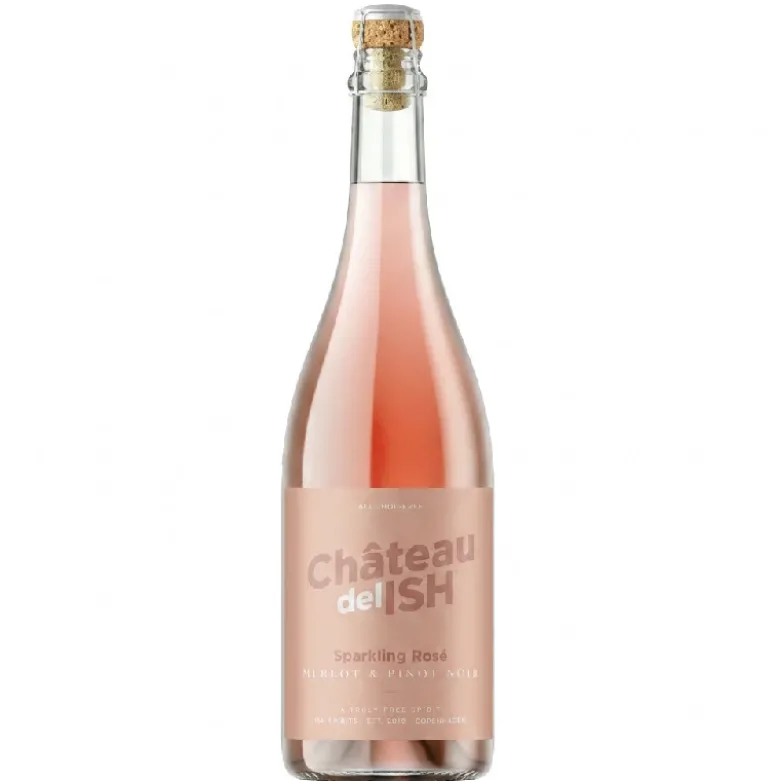 Chateau del ISH Sparkling Rosé, Alkoholfri 75 cl
