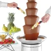 Chokoladefontæne 6-lags rustfrit stål 310W