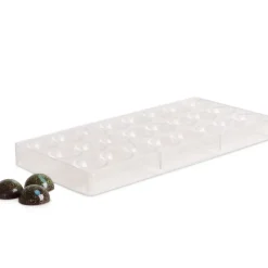 Chokoladeform, klar plast | Halvkugler | Royal Series